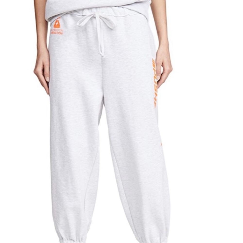 Adorable Grey Push Button sweat pants.